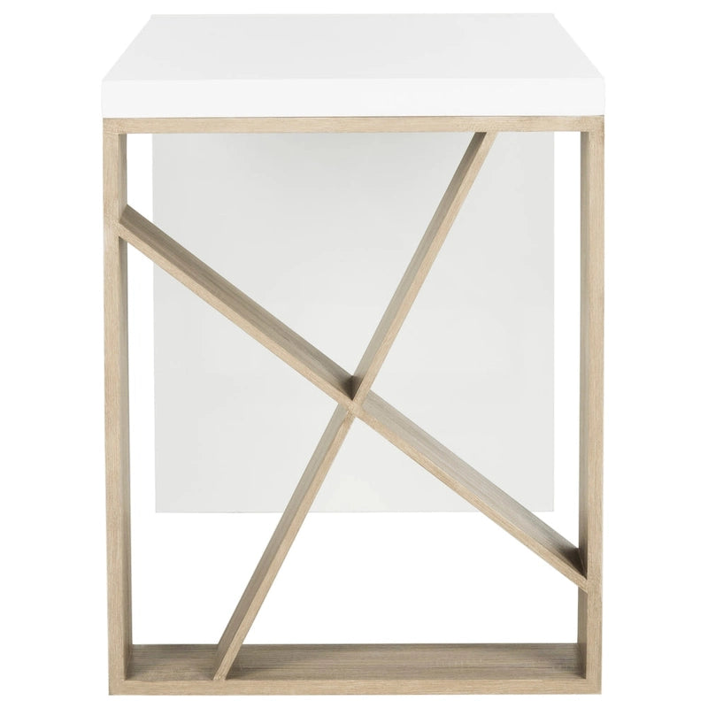 Bureau de rangement scandinave moderne en laque
