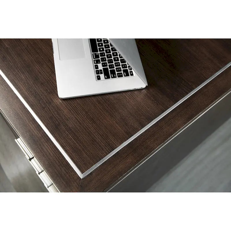 Bureau de style industriel moderne de 72 pouces de largeur