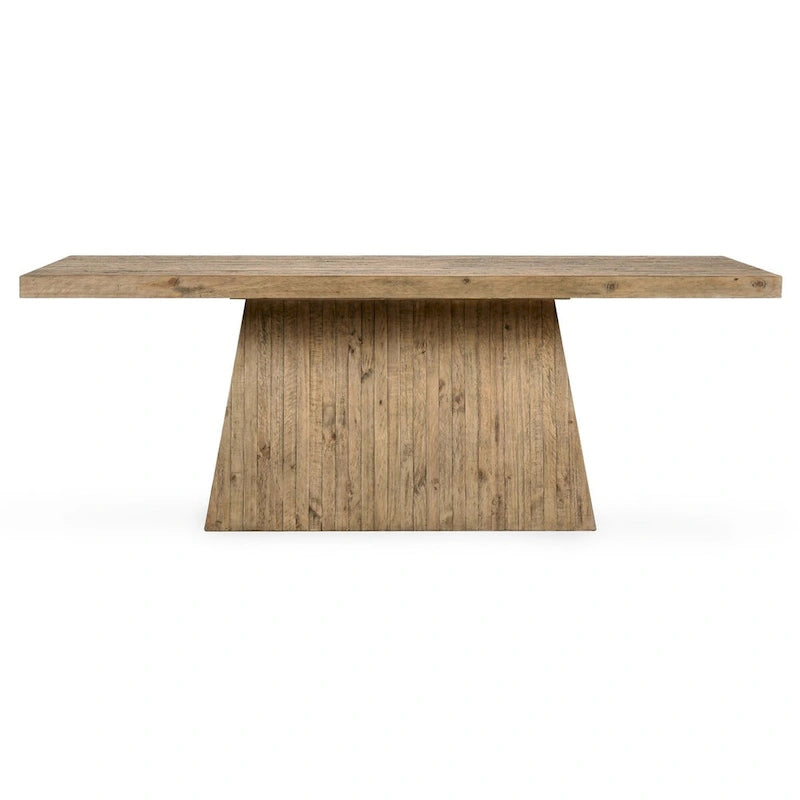 Table de salle à manger en bois naturel