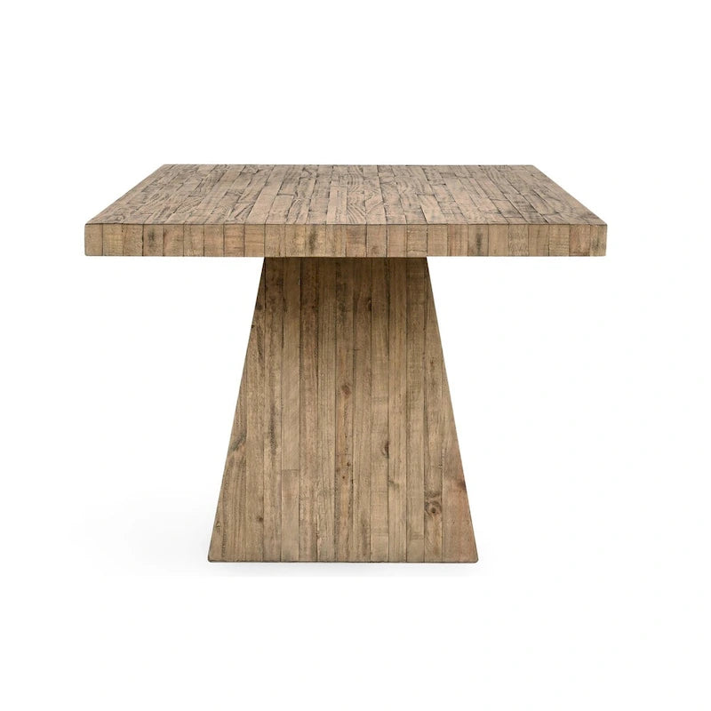 Table de salle à manger en bois naturel