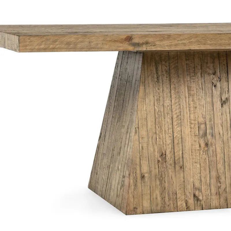 Table de salle à manger en bois naturel