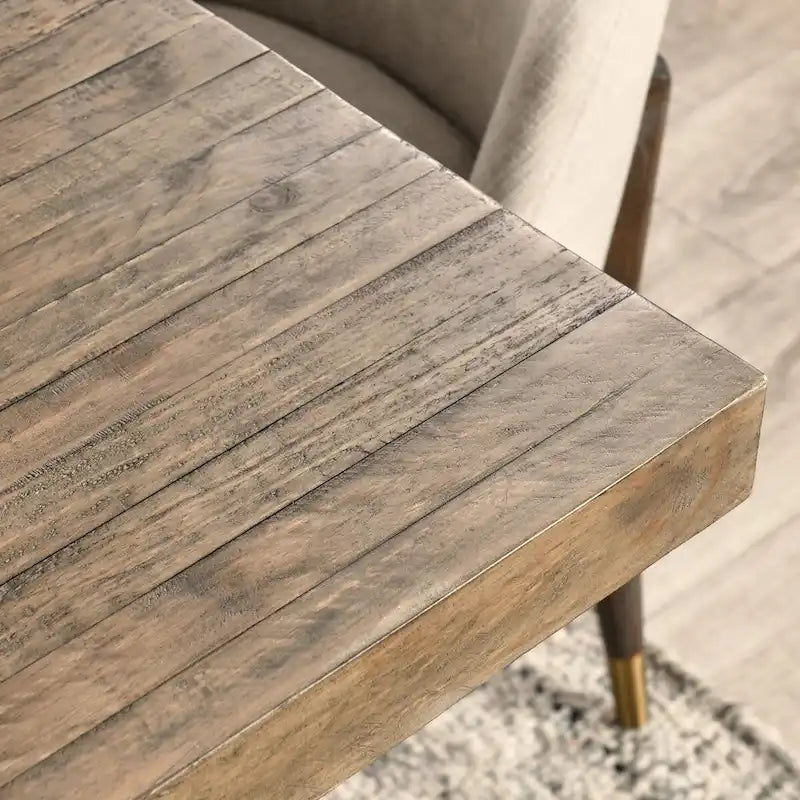 Table de salle à manger en bois naturel