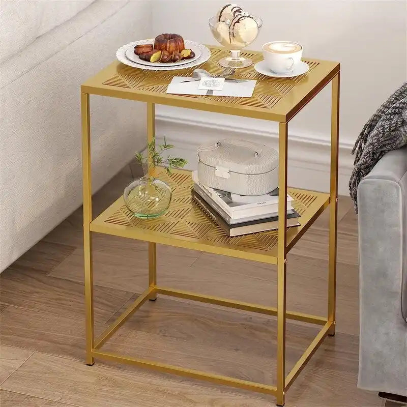 Standing Metal Shelf - 11.8D x 15.8W x 22.1H