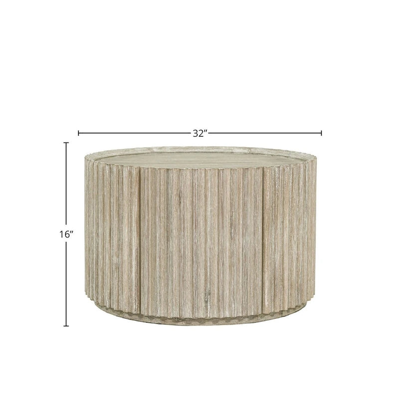 Table basse ronde