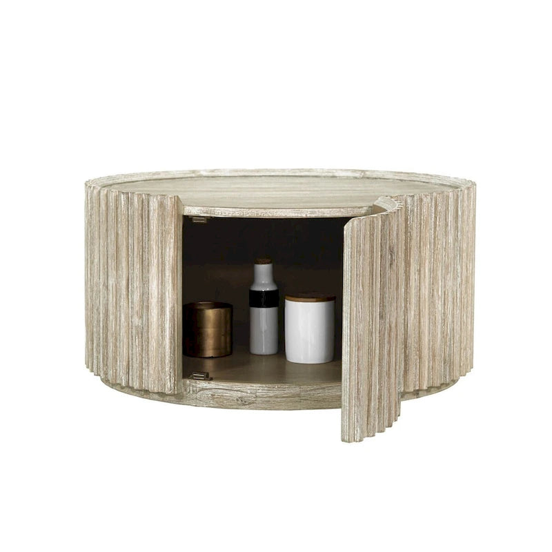 Table basse ronde