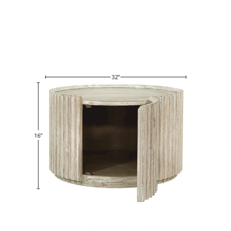 Table basse ronde