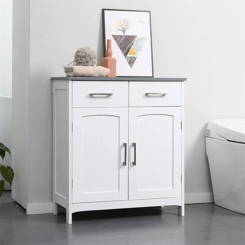 Bathroom Floor Cabinet - 13D x 26.75W x 30H